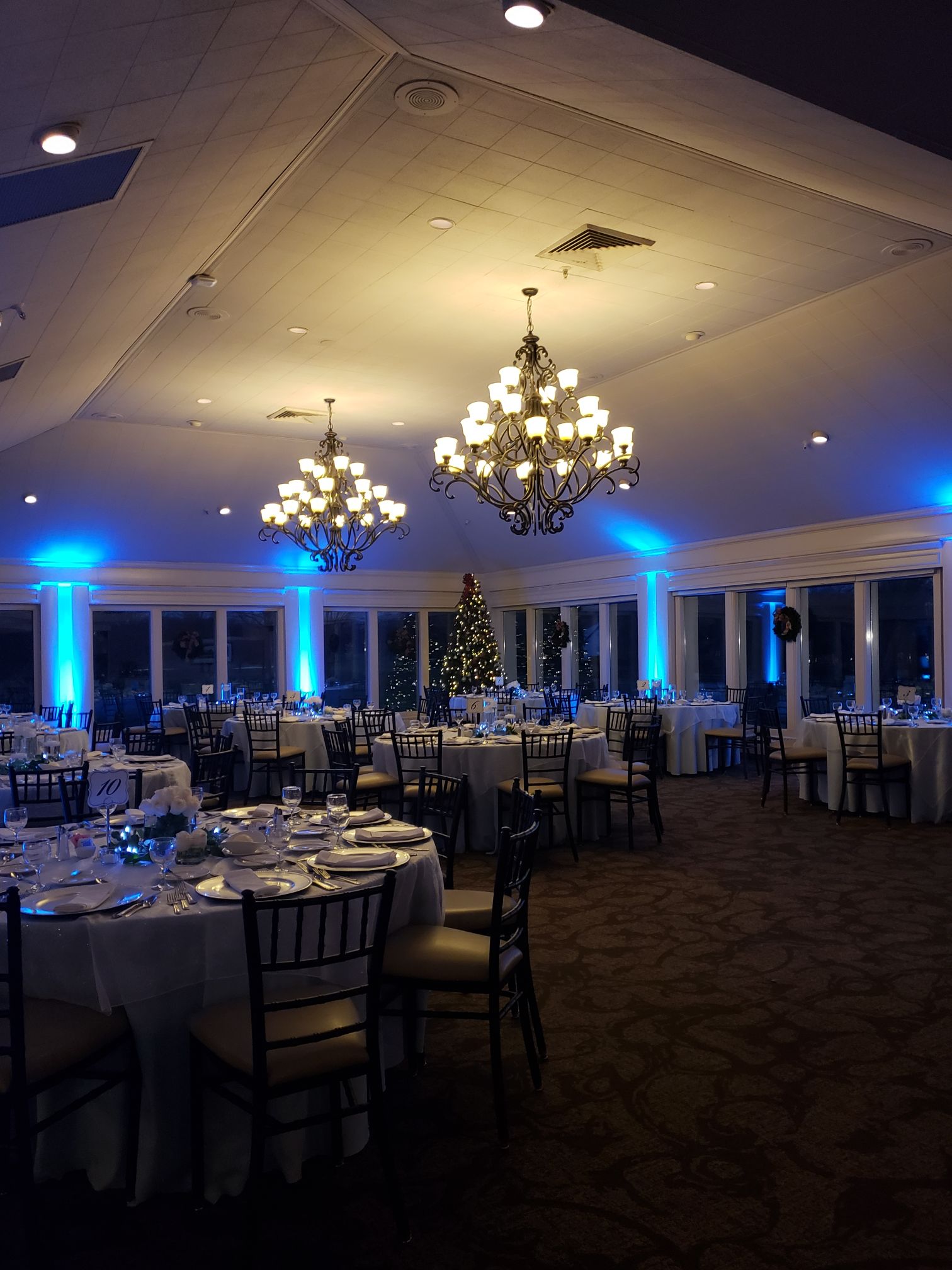 Holiday Ball Up lighting 2018